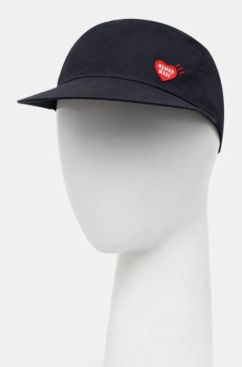 Human Made czapka z daszkiem 5Panel Cap kolor granatowy z aplikacją HM29GD066