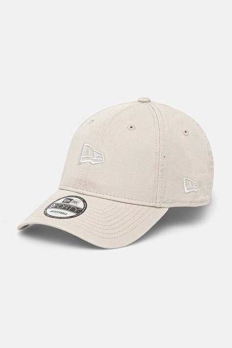 New Era pamut baseball sapka bézs, nyomott mintás, 60595464