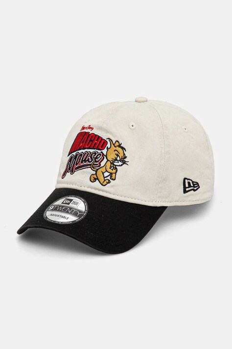 New Era bézs, nyomott mintás, 60595266