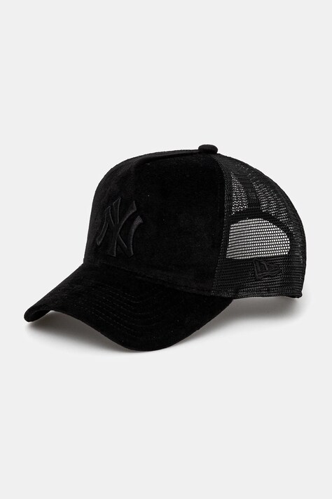 New Era sapca culoarea negru, cu imprimeu, 60595360