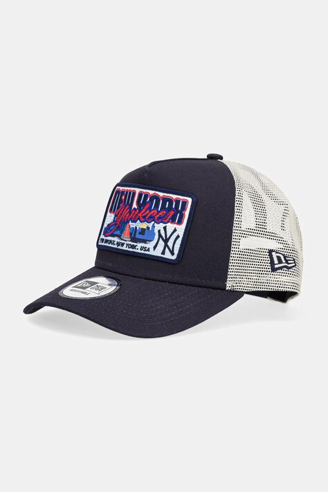 Шапка с козирка New Era в тъмносиньо с апликация 60595250