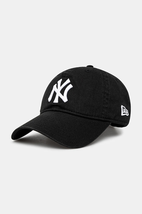 New Era berretto da baseball in cotone Washed 920 NYY colore nero con applicazione 60579076