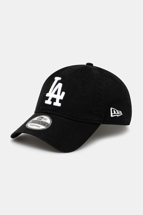 New Era cotton baseball cap Washed 920 LA black color with an application 60579077