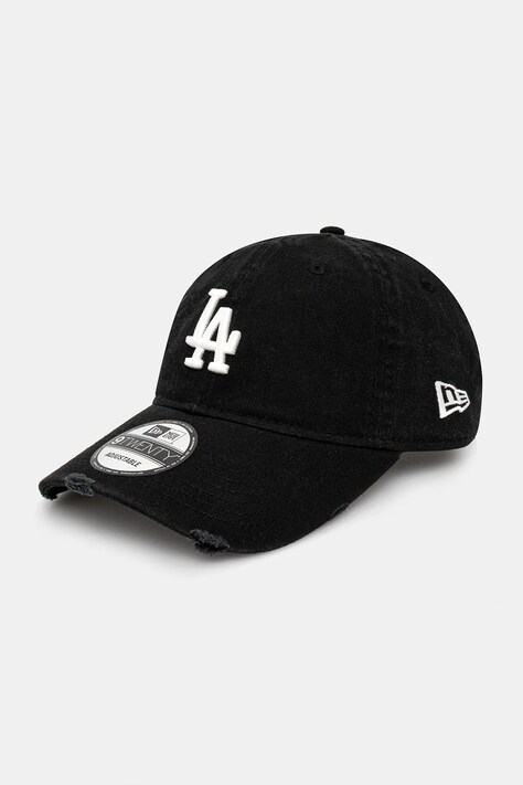 New Era cotton baseball cap Distressed 920 LA black color with an application 60595229