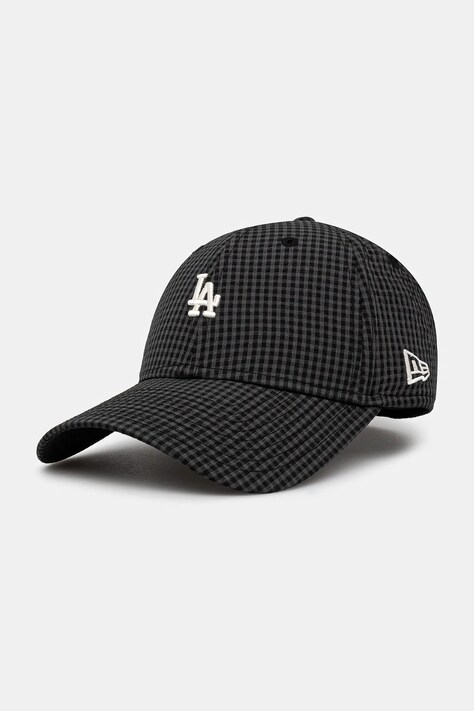 New Era baseball cap Seersucker 940 LA Dodgers gray color patterned 60595248