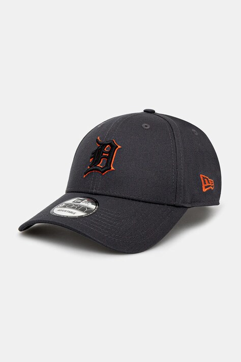 New Era czapka z daszkiem bawełniana Side Patch 940 Tigers kolor szary z aplikacją 60595219
