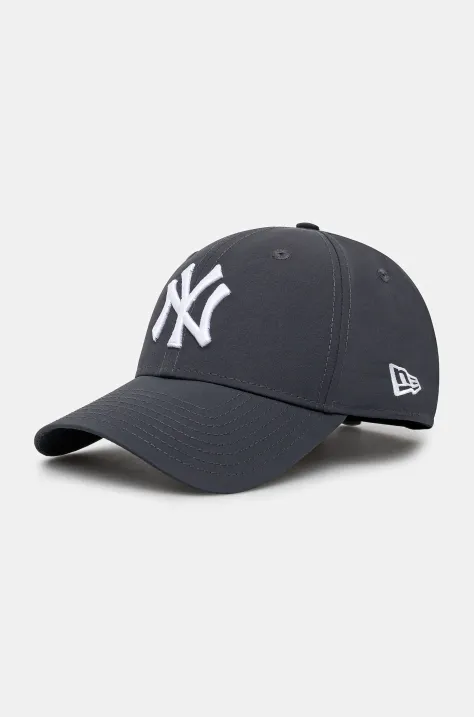 New Era sapca Recycled 940 NYY culoarea gri, cu imprimeu, 60595205