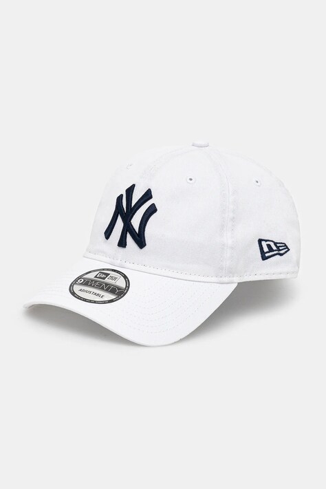 New Era șapcă CC 920 NYY culoarea alb, uni, 60235299