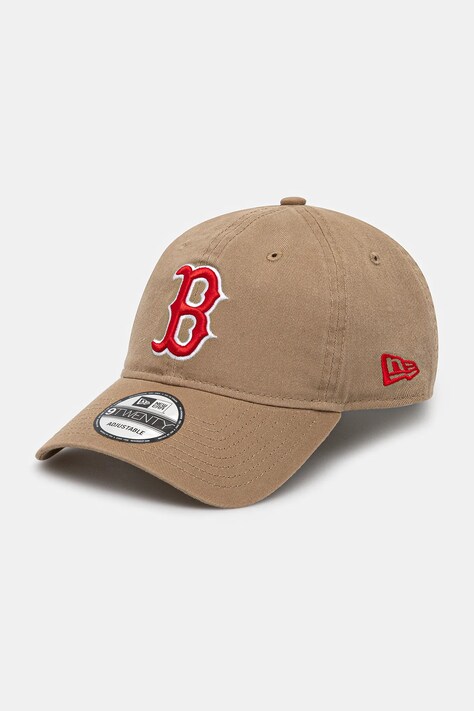 Kapa sa šiltom New Era CC 920 Red Sox boja: zelena, bez uzorka, 60235286