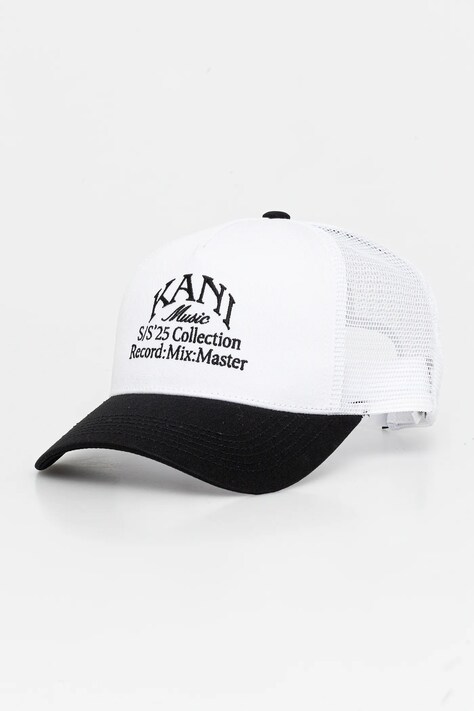 Кепка Karl Kani цвет белый с аппликацией PD00005191