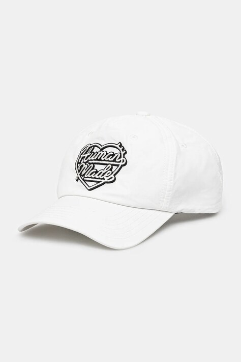 Шапка с козирка Human Made 6 Panel в бяло HM29GD047