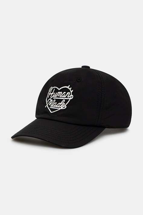 Шапка с козирка Human Made 6 Panel в черно HM29GD047