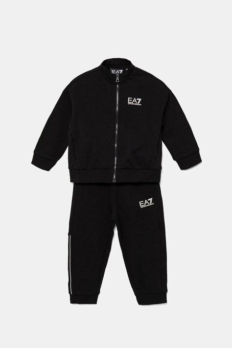 Дитячий спортивний костюм EA7 Emporio Armani колір чорний 7B000070 AF12451