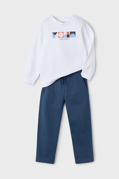 Mayoral trening copii culoarea alb, 3879