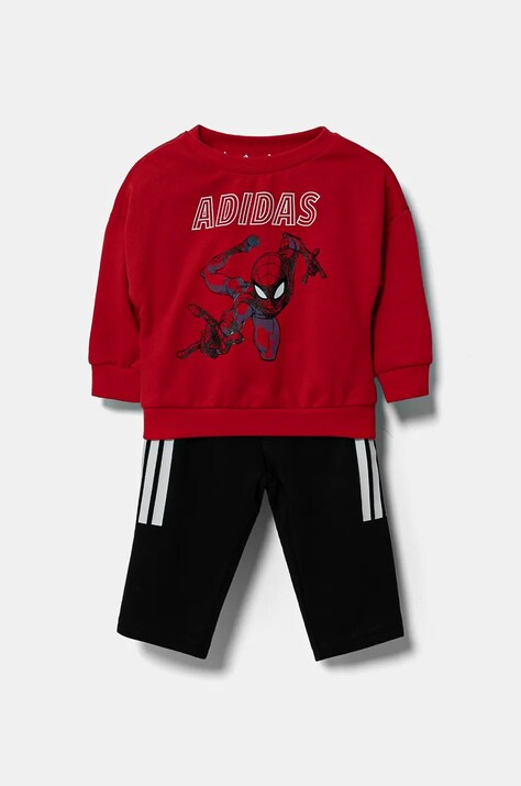 adidas trening bebelusi MRVL culoarea rosu, JF3630