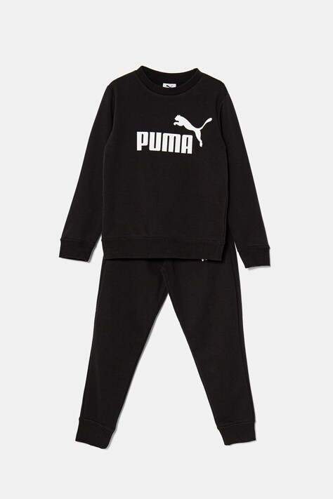 Детский спортивный костюм Puma ESS No.1 Logo Crew Sweat Suit TR цвет чёрный 686296