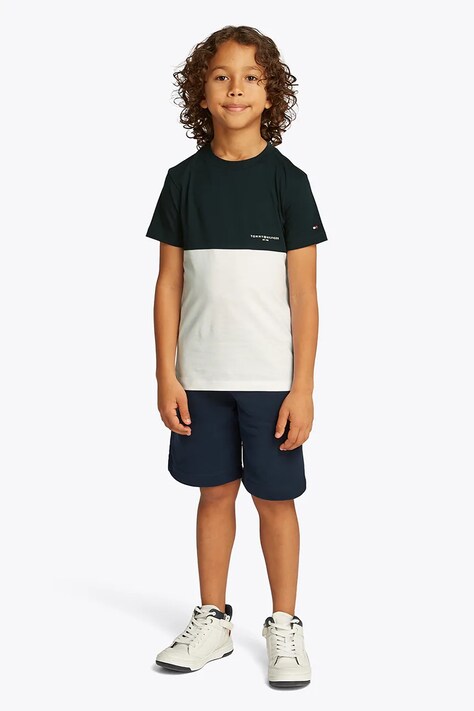 Дитячий комплект Tommy Hilfiger колір синій KB0KB09620