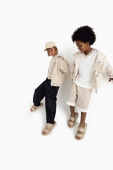 Dětská souprava Emporio Armani béžová barva, EB000224 AF13431