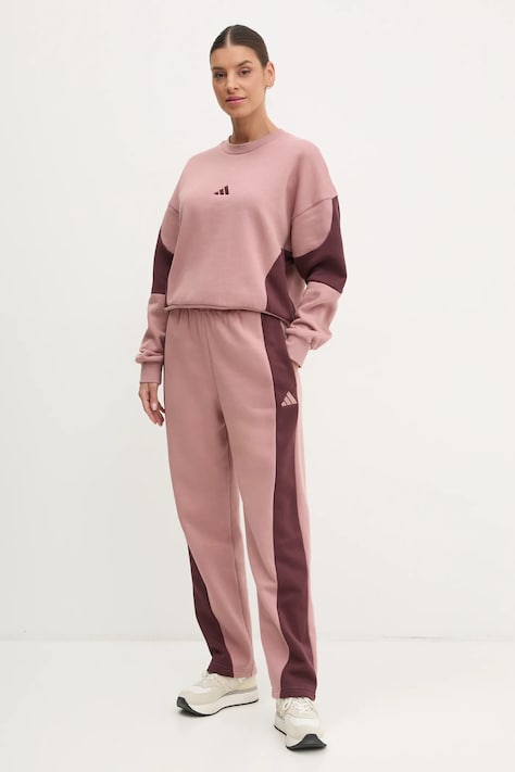 Спортивный костюм adidas LAZIDAY женский цвет розовый JF3389