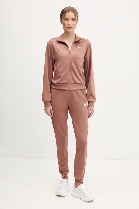 Спортивный костюм adidas Feelcozy женский цвет розовый JD4478