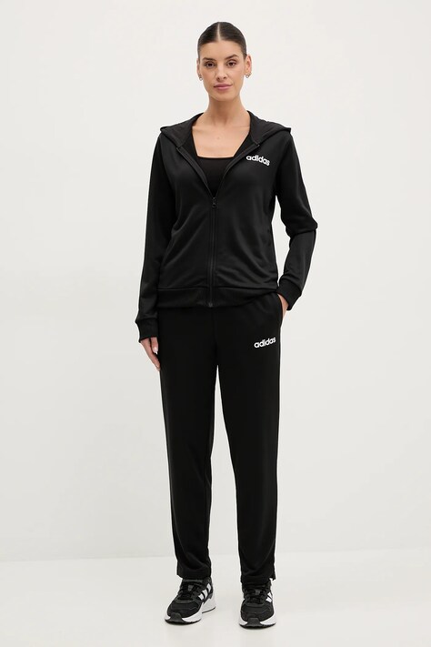 Спортивный костюм adidas LINEAR TS женский цвет чёрный JD2695