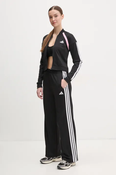 Tepláková souprava adidas TEAMSPORT černá barva, JD2674