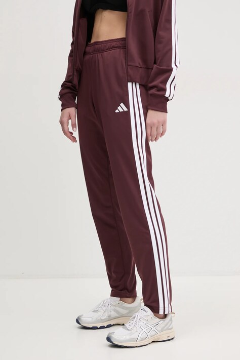 Спортивний костюм adidas Essentials — SS25-DKD011, бордо — фото 4