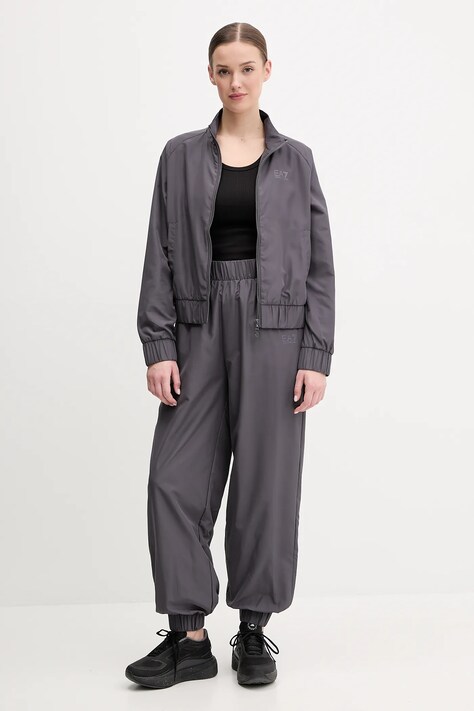 Спортивный костюм EA7 Emporio Armani женский цвет серый AF12948.7W000118
