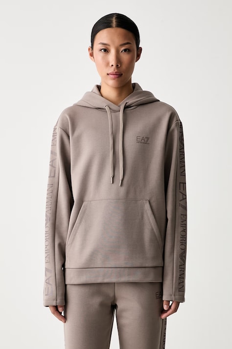 EA7 Emporio Armani komplet dresowy damski brązowy AF10443.7W000116