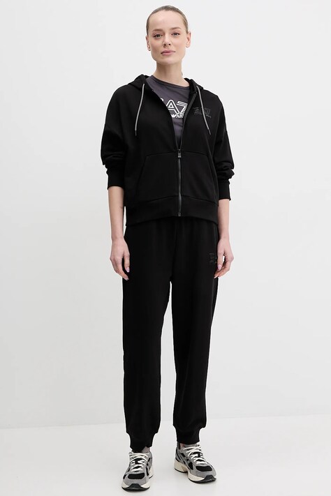 Спортивный костюм EA7 Emporio Armani женский цвет чёрный AF12473.7W000110