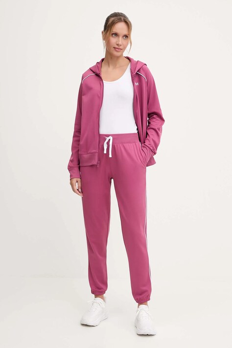 Under Armour dres Rival damski kolor bordowy 6001966