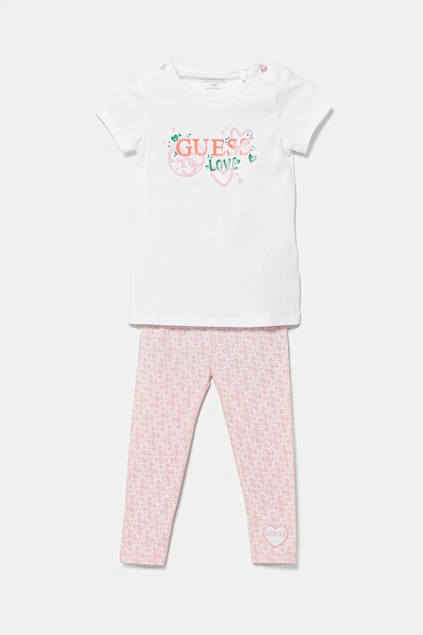 Guess set per bambini colore bianco A5RG06 K6YW4