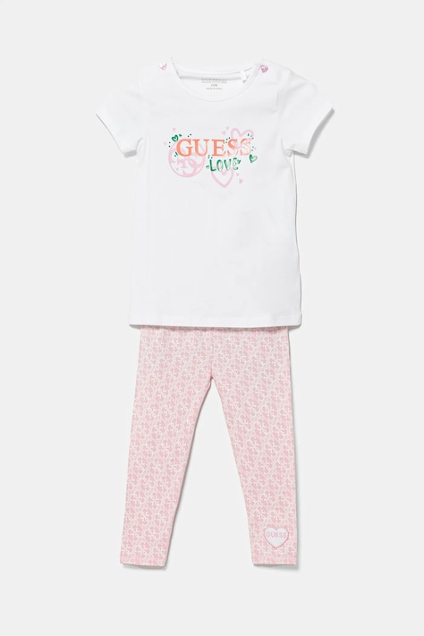 Kojenecká sada Guess bílá barva, A5RG06 K6YW4