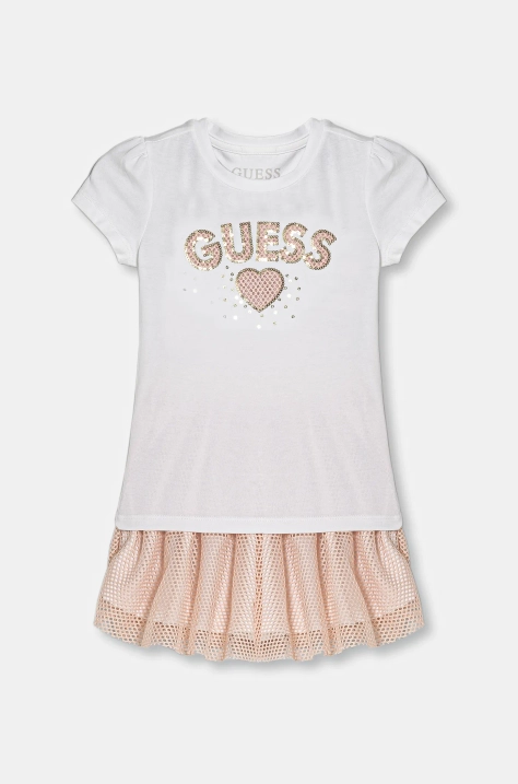 Дитячий комплект Guess колір білий K5RG06 K6YW0