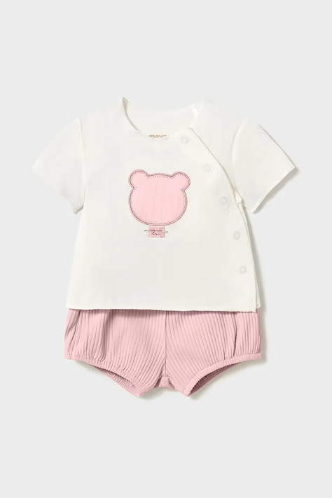 Mayoral Newborn komplet niemowlęcy kolor różowy 1259