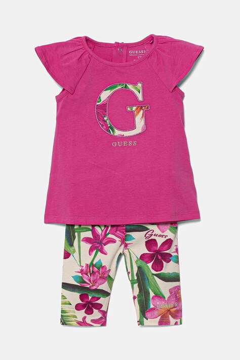 Guess compleu bebe culoarea roz, A5GG11 K6YW4