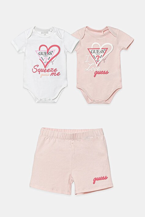 Guess compleu bebe culoarea roz, H5GW04 K6YW1