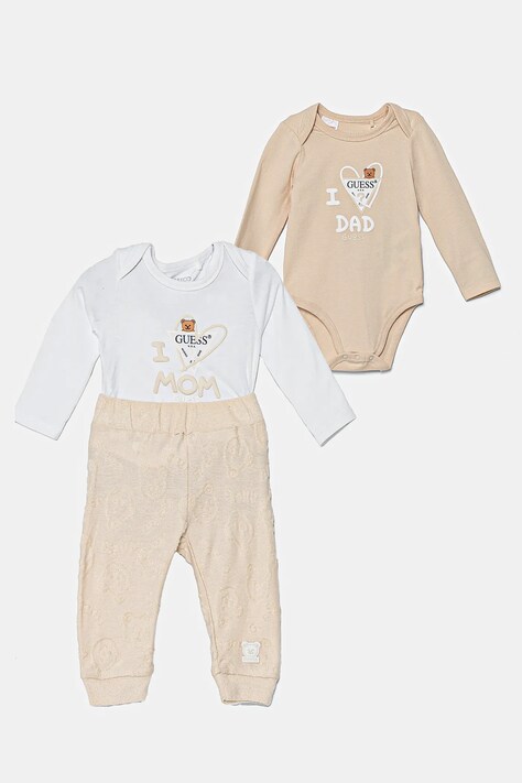 Kojenecká sada Guess béžová barva, H3YW02 J1314