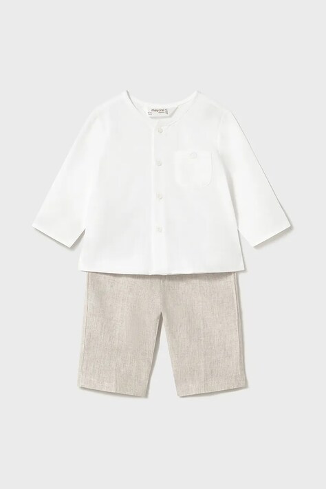 Mayoral Newborn set de bumbac pentru bebelusi culoarea verde, 1564