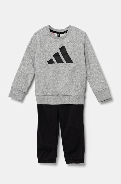 Trenirka za bebe adidas boja: siva, JC9649