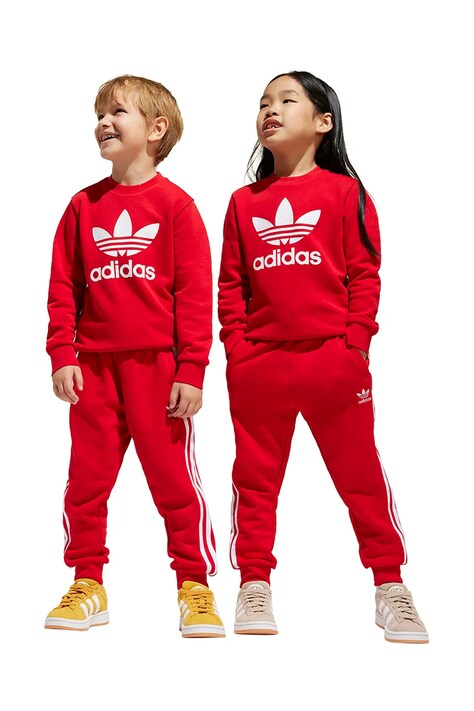 Tepláková súprava adidas Originals červená farba, JC6615