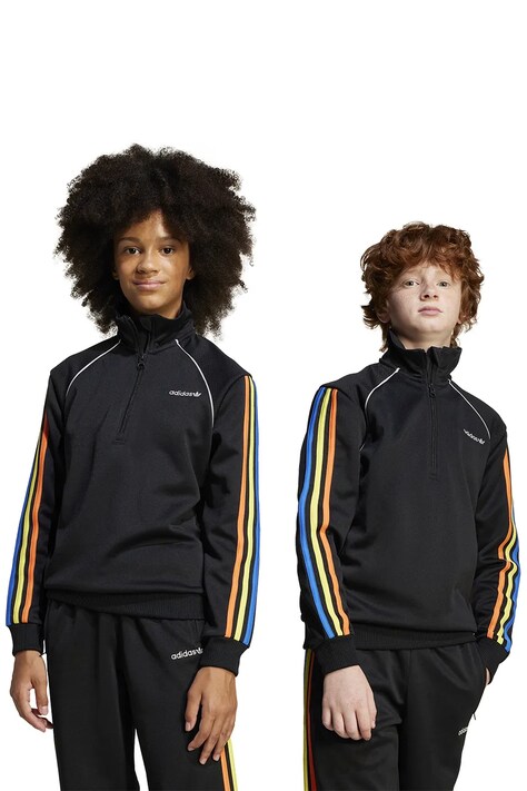 Дитяча кофта adidas Originals колір чорний з аплікацією JC8402