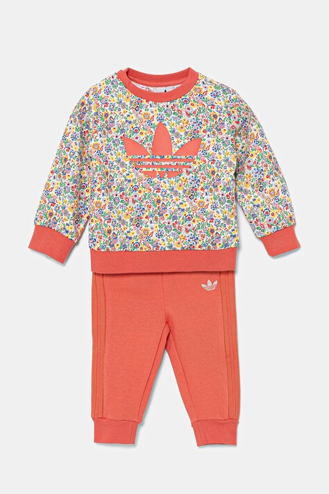 Dječja trenirka adidas Originals boja: narančasta, JC8050