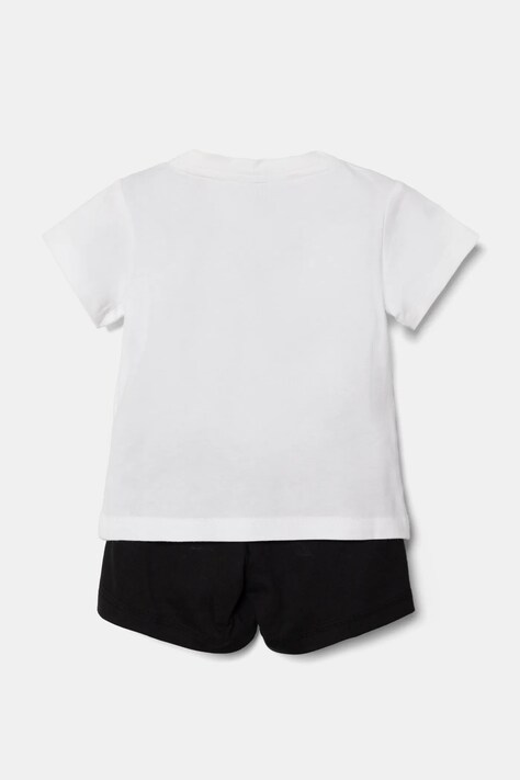 Дитячий бавовняний комплект adidas — SS25-DKK05E, білий — фото 2