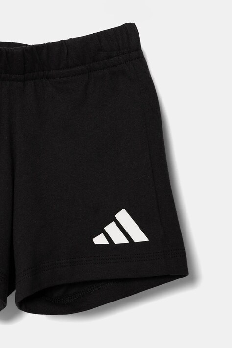 Дитячий бавовняний комплект adidas — SS25-DKK05E, білий — фото 3