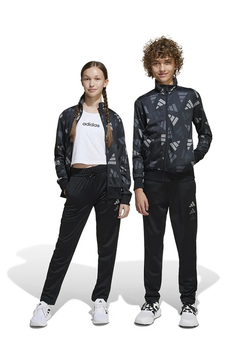 Dětská tepláková souprava adidas černá barva, JI6198