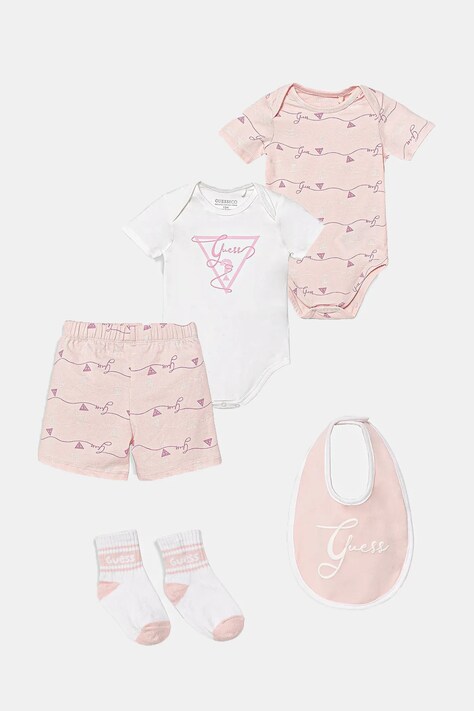 Guess compleu bebe culoarea roz, H5GW03 K6YW1