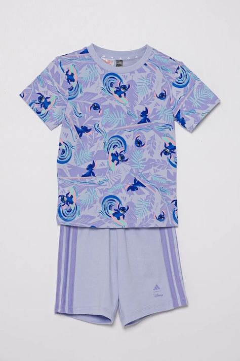 Детский комплект adidas цвет фиолетовый JF3632