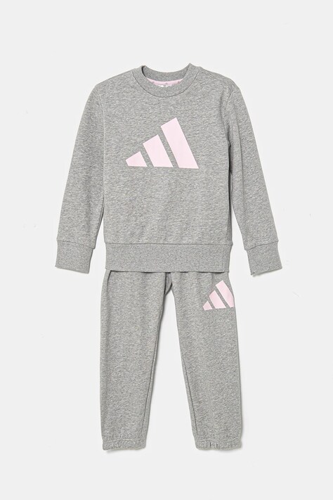 Детский спортивный костюм adidas цвет серый JD2103