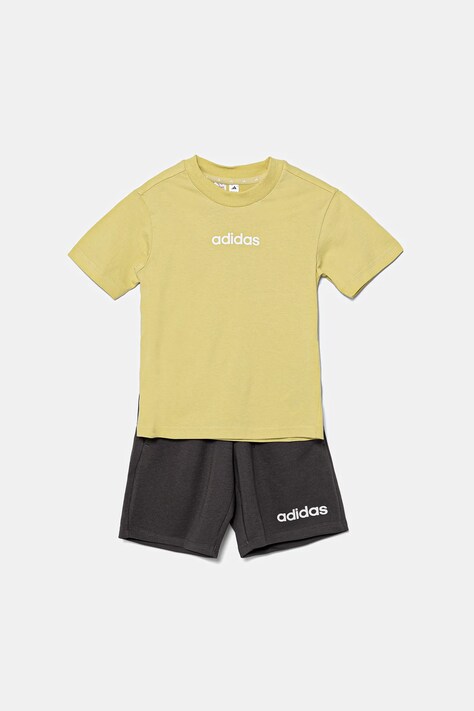adidas komplet dziecięcy kolor zielony JC9751
